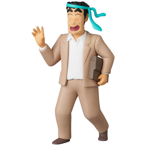 Medicom Toy UDF No. 858 Crayon Shin-Chan Drunk Hiroshi Figure 96mm Non-Scale