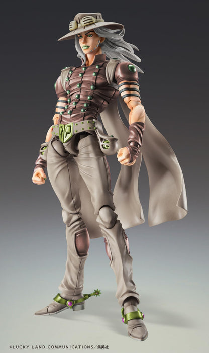 Medicos Entertainment JoJo's Part 7 Gyro Zeppeli Action Figure 155mm PVC ABS