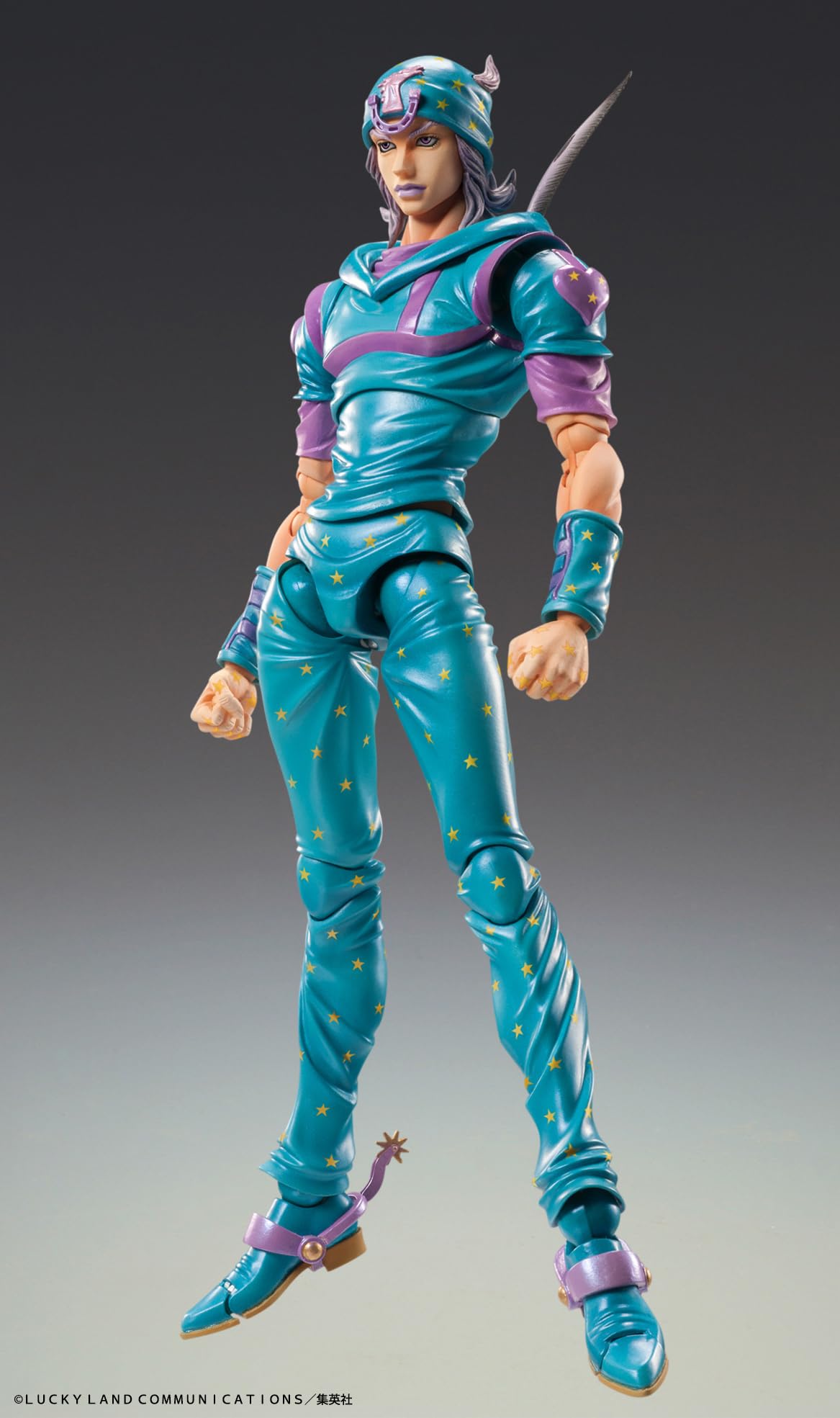 Medicos Entertainment Super Action Statue Johnny Joestar 155mm Movable Figure