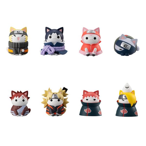 Megahouse Mega Cat Project Naruto Shippuden Nyaruto Battle Vs Akatsuki Ver- Japan Figure Store - #1 Bring To You The Best Japanese Goods
