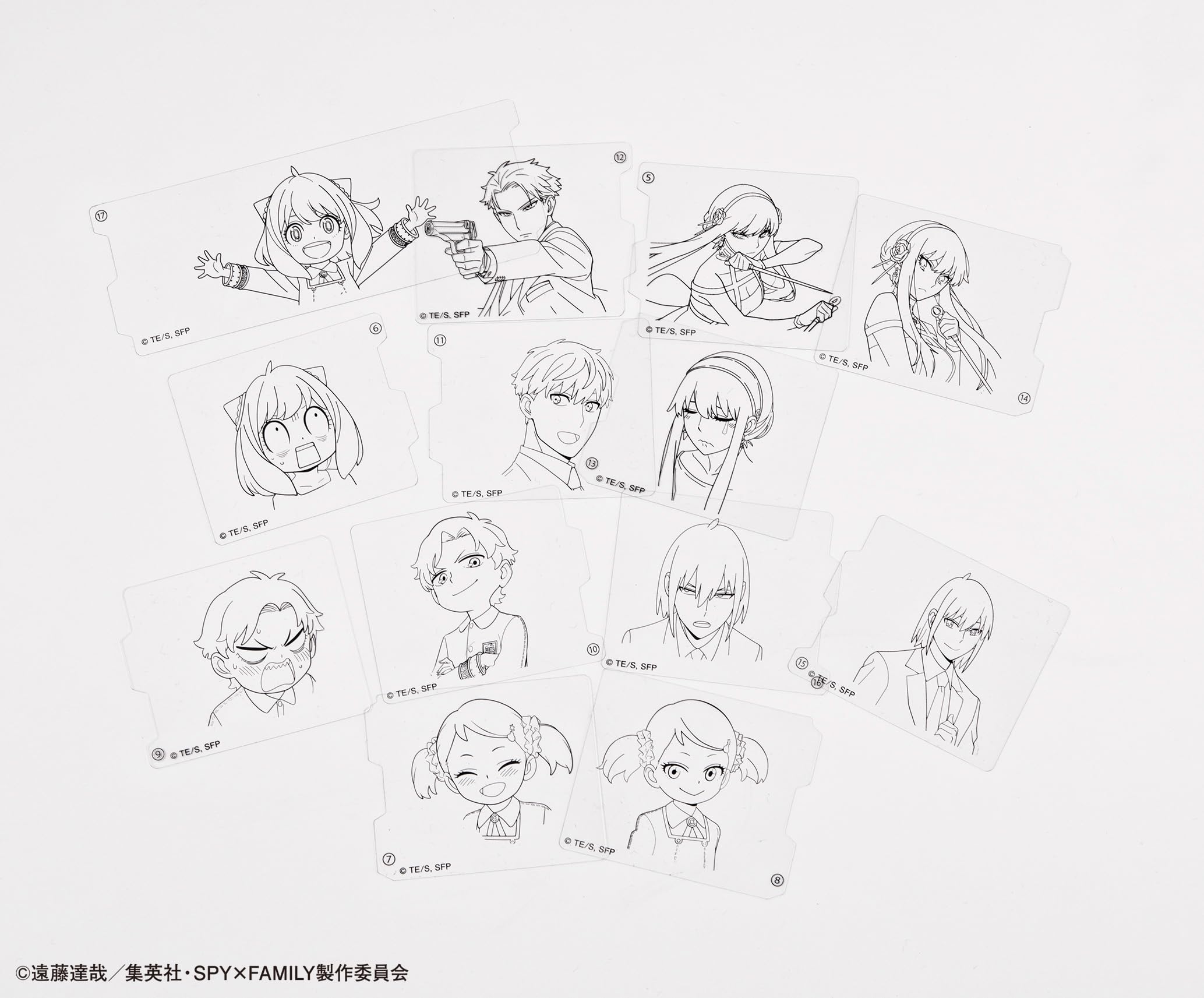 Megahouse Spy Family Glowing Illustration Tracer Toy for Ages 6+ Kids- Japan Figure Store - #1 Bring To You The Best Japanese Goods