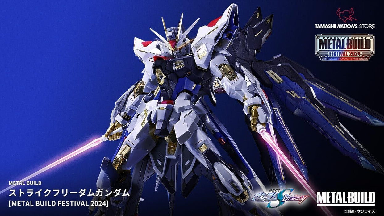 Bandai Metal Build Strike Freedom Gundam 195mm ABS PVC Die-Cast Figure 2024- Japan Figure Store - #1 Bring To You The Best Japanese Goods