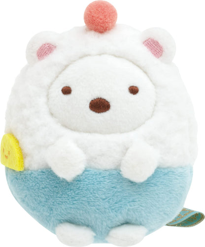 San-X Sumikko Gurashi Welcome Food Kingdom Hand-Held Plush Toy Ramen Rice Set- Japan Figure Store - #1 Bring To You The Best Japanese Goods
