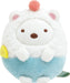 San-X Sumikko Gurashi Welcome Food Kingdom Hand-Held Plush Toy Ramen Rice Set- Japan Figure Store - #1 Bring To You The Best Japanese Goods