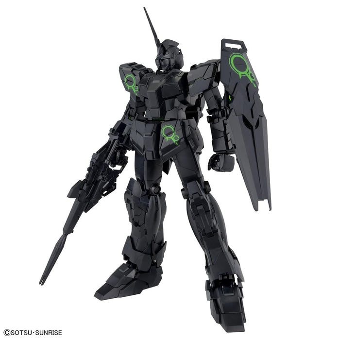 Bandai Spirits MG 1/100 Unicorn Gundam Recirculation Transparent Modèle Vert Néon