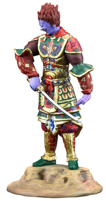 Kaiyodo Miniq Miniature Cube 006 General Basara Painted PVC Figure