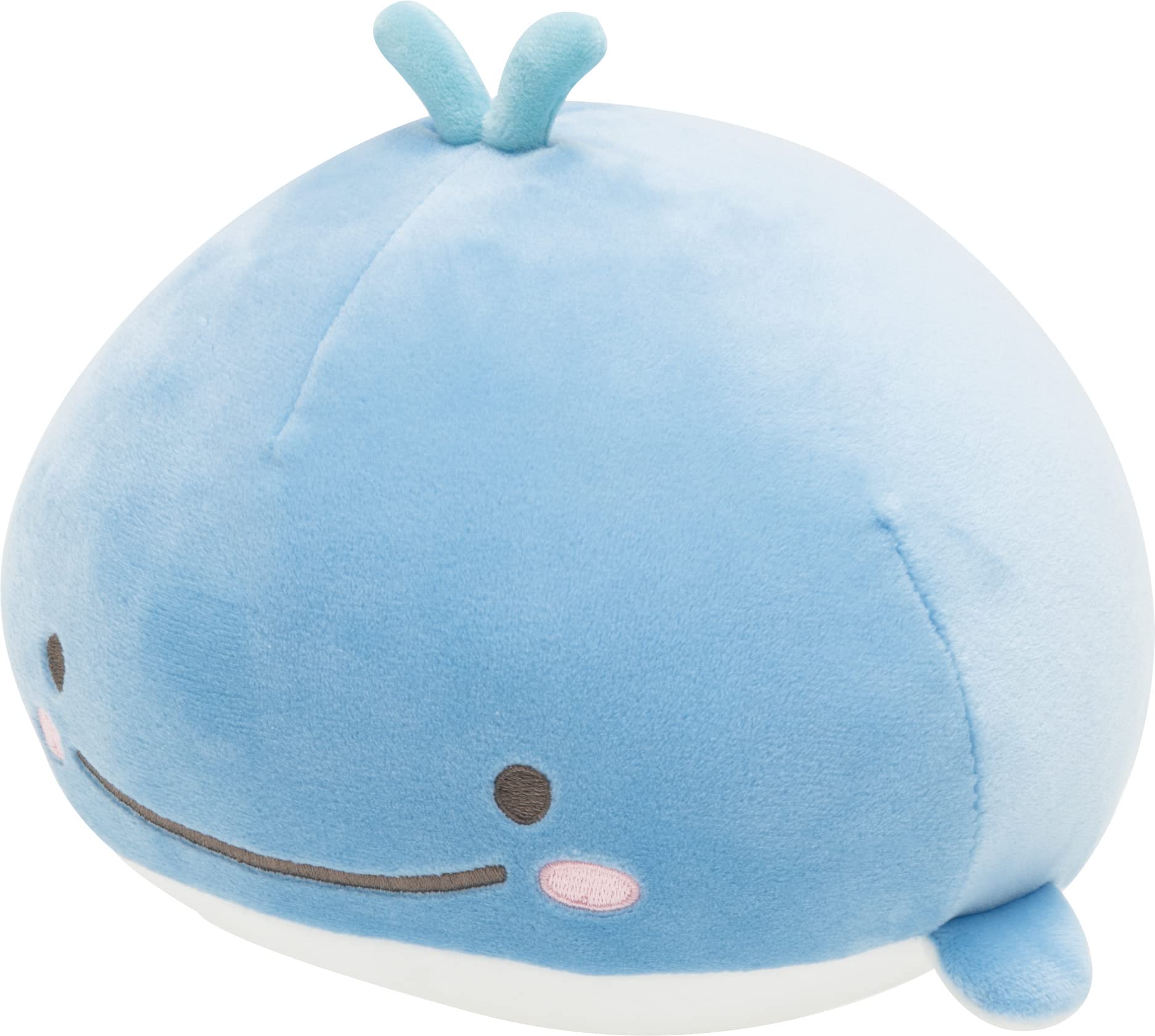 San-X Mo01801 Jinbei-San Super Mochimochi Plush Toy M Lost Whale- Japan Figure Store - #1 Bring To You The Best Japanese Goods