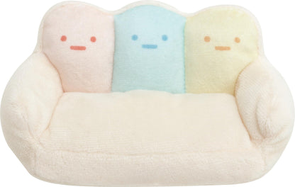 San-X Mo22001 Sumikko Gurashi Hand-Sized Plush Toy Tapioca Sofa- Japan Figure Store - #1 Bring To You The Best Japanese Goods