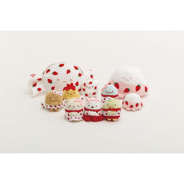 San-X Sumikko Gurashi Strawberry Milk Plush Toy Yama Mo95101 Collectible