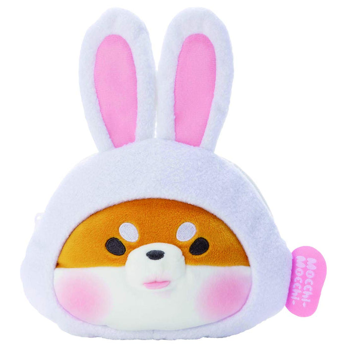 Takaratomy Arts Mocchi-Mocchi Shiba Inu Plush Pouch 19cm Friendly Design