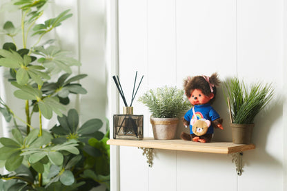 Monchhichi Sekiguchi Classic Girl Plush Doll with Cute Messenger Bag