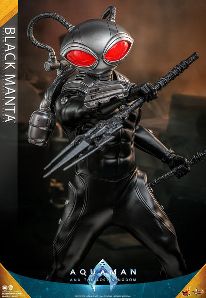Hot Toys Movie Masterpiece Aquaman Black Manta 1/6 Scale Figure Collectible