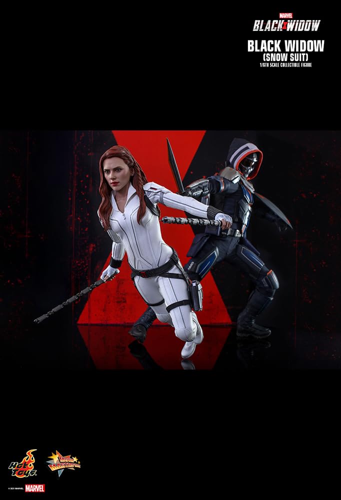 Hot Toys Movie Masterpiece Black Widow White Snowsuit 1/6 Scale Figure