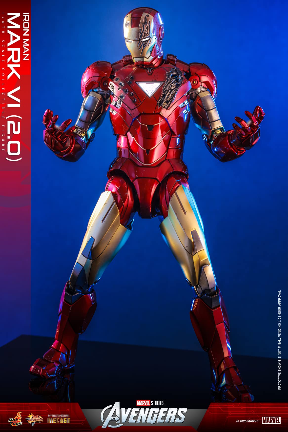 Hot Toys Movie Masterpiece Diecast The Avengers Iron Man Mark 6 1/6 Figure- Japan Figure Store - #1 Bring To You The Best Japanese Goods