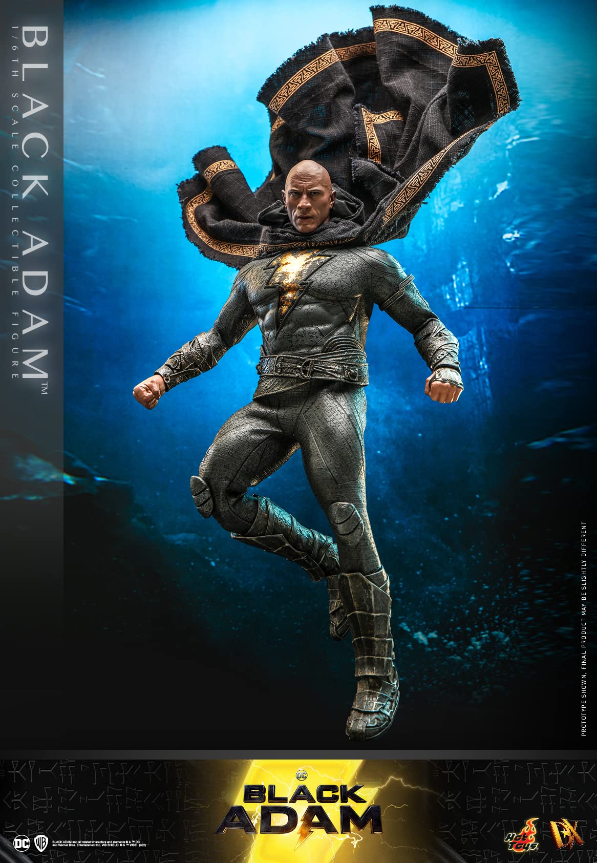 Hot Toys Movie Masterpiece DX 1/6 Scale Figure Black Adam Collectible- Japan Figure Store - #1 Bring To You The Best Japanese Goods