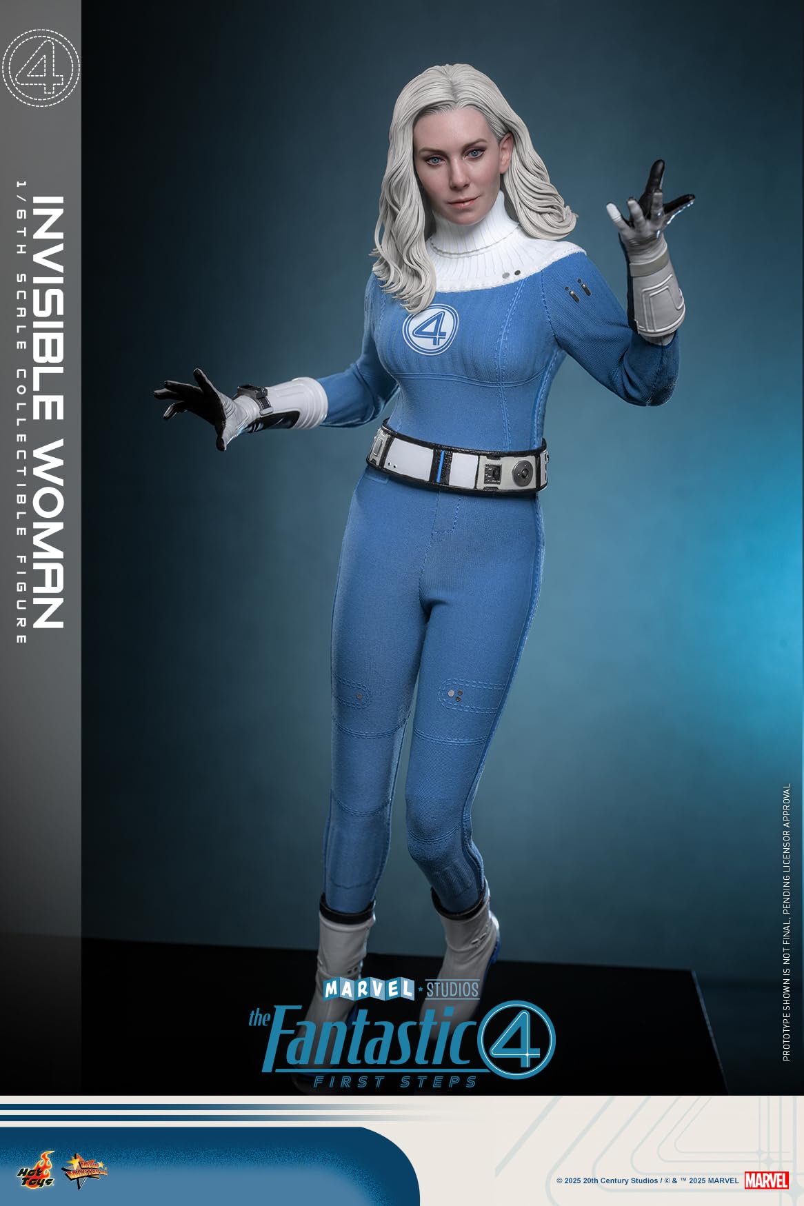 Hot Toys Movie Masterpiece Invisible Woman 1/6 Scale Action Figure