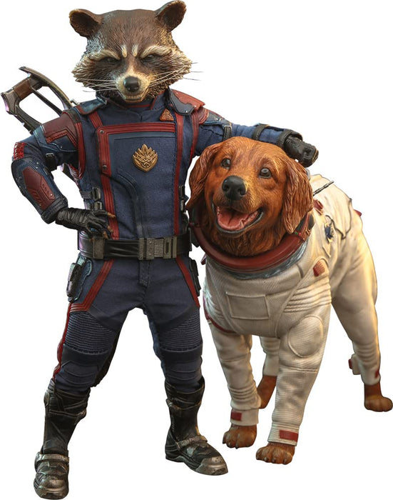 Hot Toys Movie Masterpiece Guardians Of The Galaxy Rocket and Cosmo Set- Japan Figure Store - #1 Bring To You The Best Japanese Goods