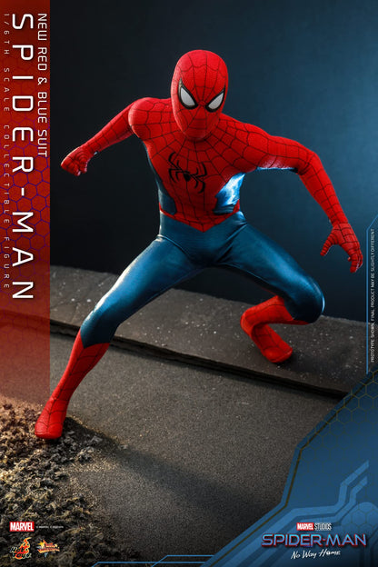 Hot Toys Spider-Man No Way Home 1/6 Scale Figure Red Blue Suit- Japan Figure Store - #1 Bring To You The Best Japanese Goods