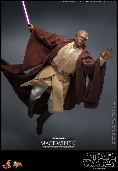 Hot Toys Movie Masterpiece Star Wars Mace Windu 1/6 Scale Action Figure- Japan Figure Store - #1 Bring To You The Best Japanese Goods