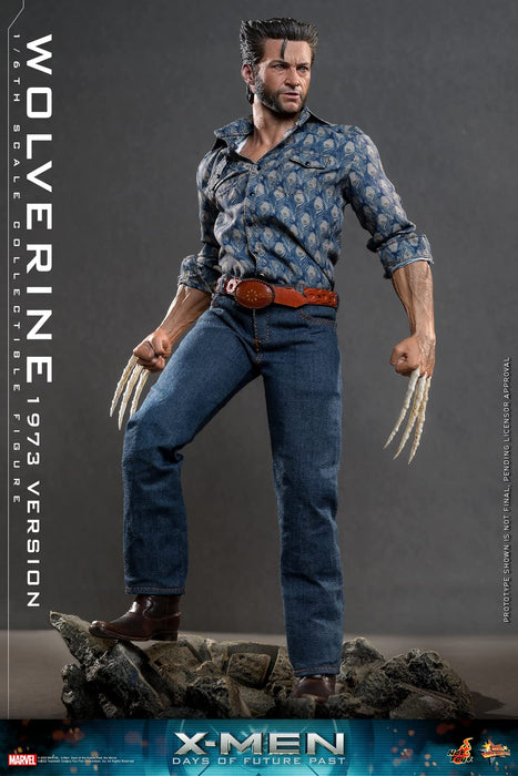 Hot Toys Movie Masterpiece X-Men Wolverine 1973 Version 1/6 Scale Figure- Japan Figure Store - #1 Bring To You The Best Japanese Goods