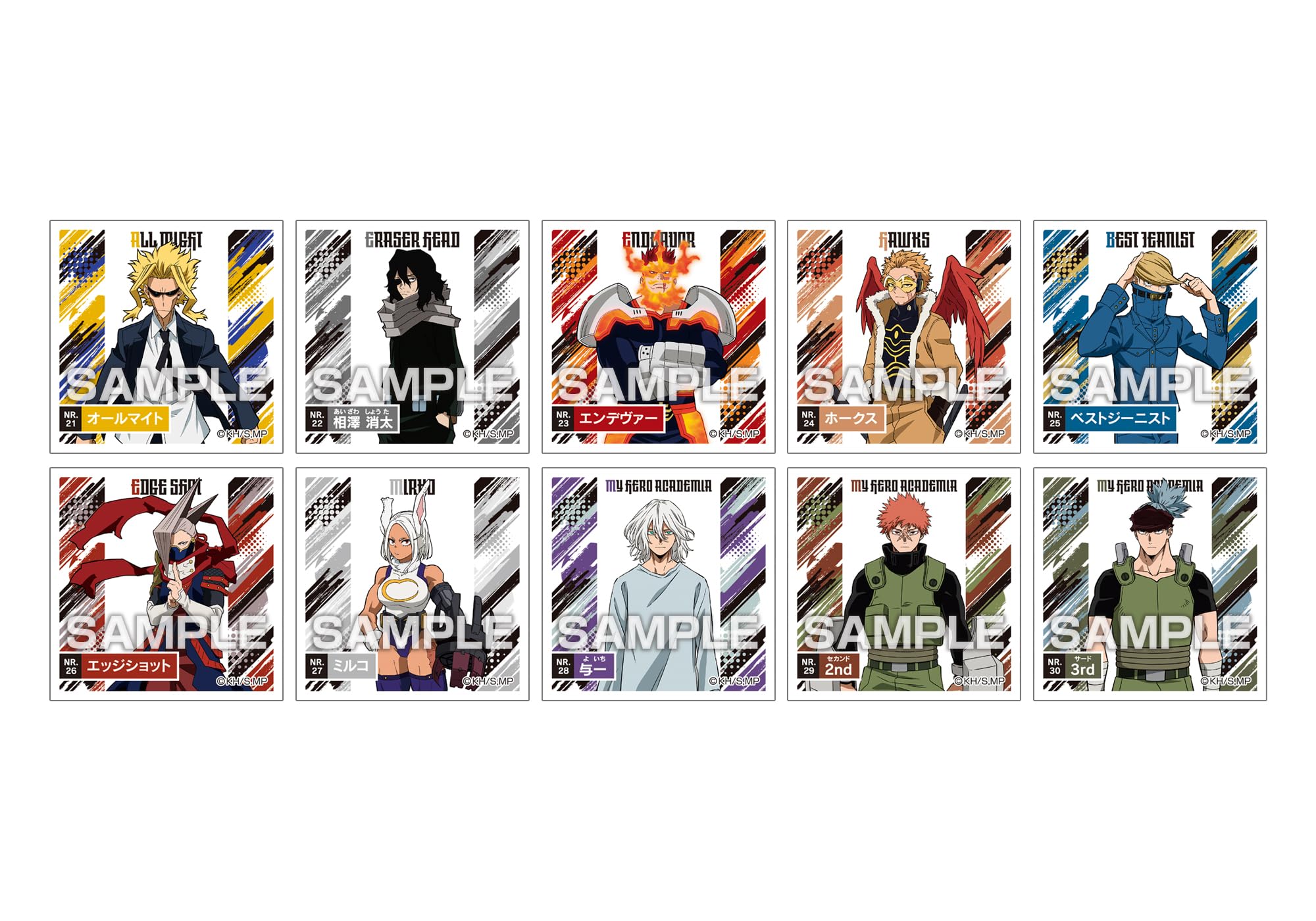 Ensky My Hero Academia Sticker Retsuden 20Pcs Candy and Gum Set- Japan Figure Store - #1 Bring To You The Best Japanese Goods
