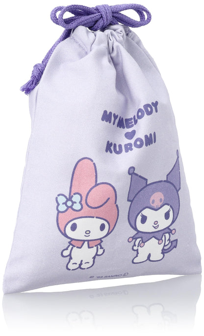Sanrio My Melody Girls Purple Drawstring Bag Jmm-650- Japan Figure Store - #1 Bring To You The Best Japanese Goods