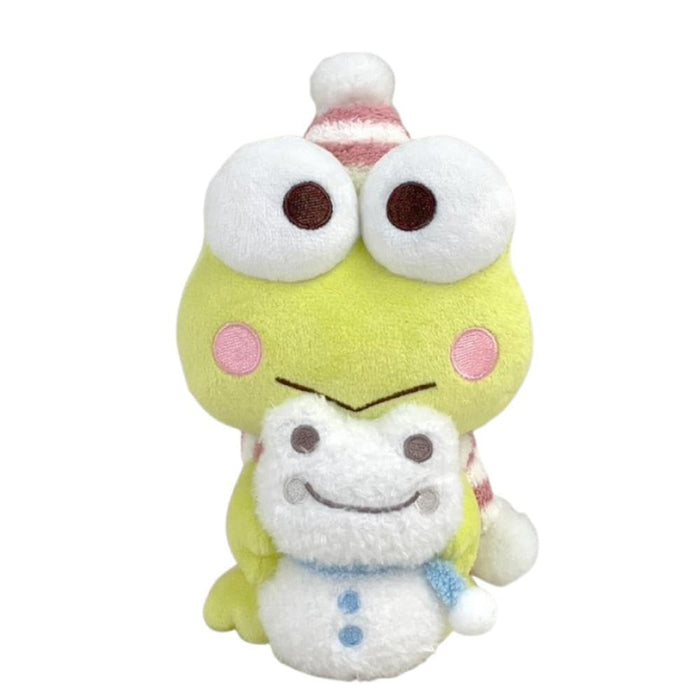 Nakajima Corporation Kerokerokeroppi Snowman Plush Toy Small H16xW12xD11Cm