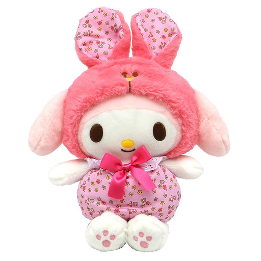 Sanrio My Melody Flower Bunny Plush Medium Size by Nakajima Corporation- Japan Figure Store - #1 Bring To You The Best Japanese Goods