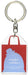 Sanrio Nakajimacorp Osamugoods Red Acrylic Bag-Shaped Keychain H10 x W3.8 x D1 cm- Japan Figure Store - #1 Bring To You The Best Japanese Goods