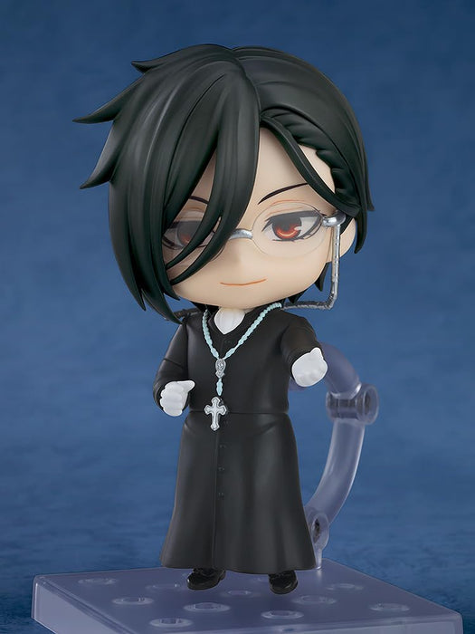 Orange Red Nendoroid Black Butler Public School Arc Sebastian Sapphire Owl Ver.- Japan Figure Store - #1 Bring To You The Best Japanese Goods