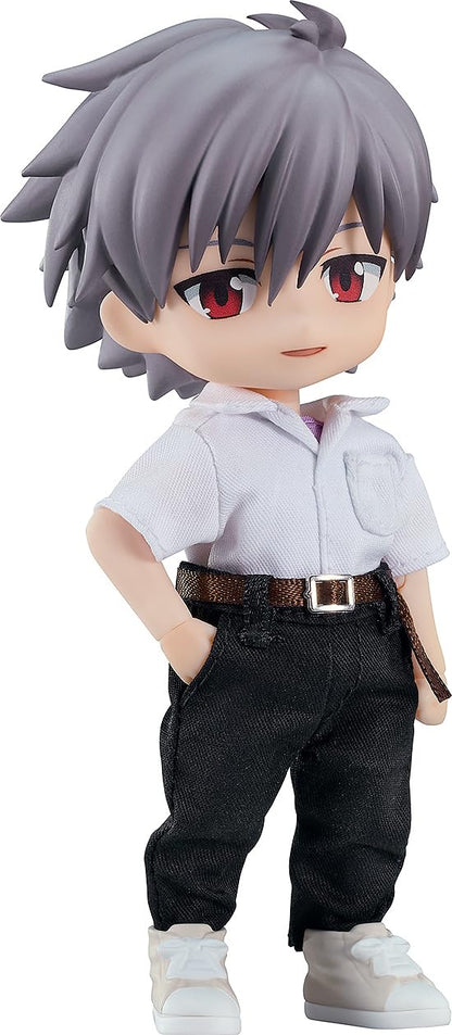 Good Smile Company Nendoroid Doll Rebuild of Evangelion Nagisa Kaworu Figure- Japan Figure Store - #1 Bring To You The Best Japanese Goods