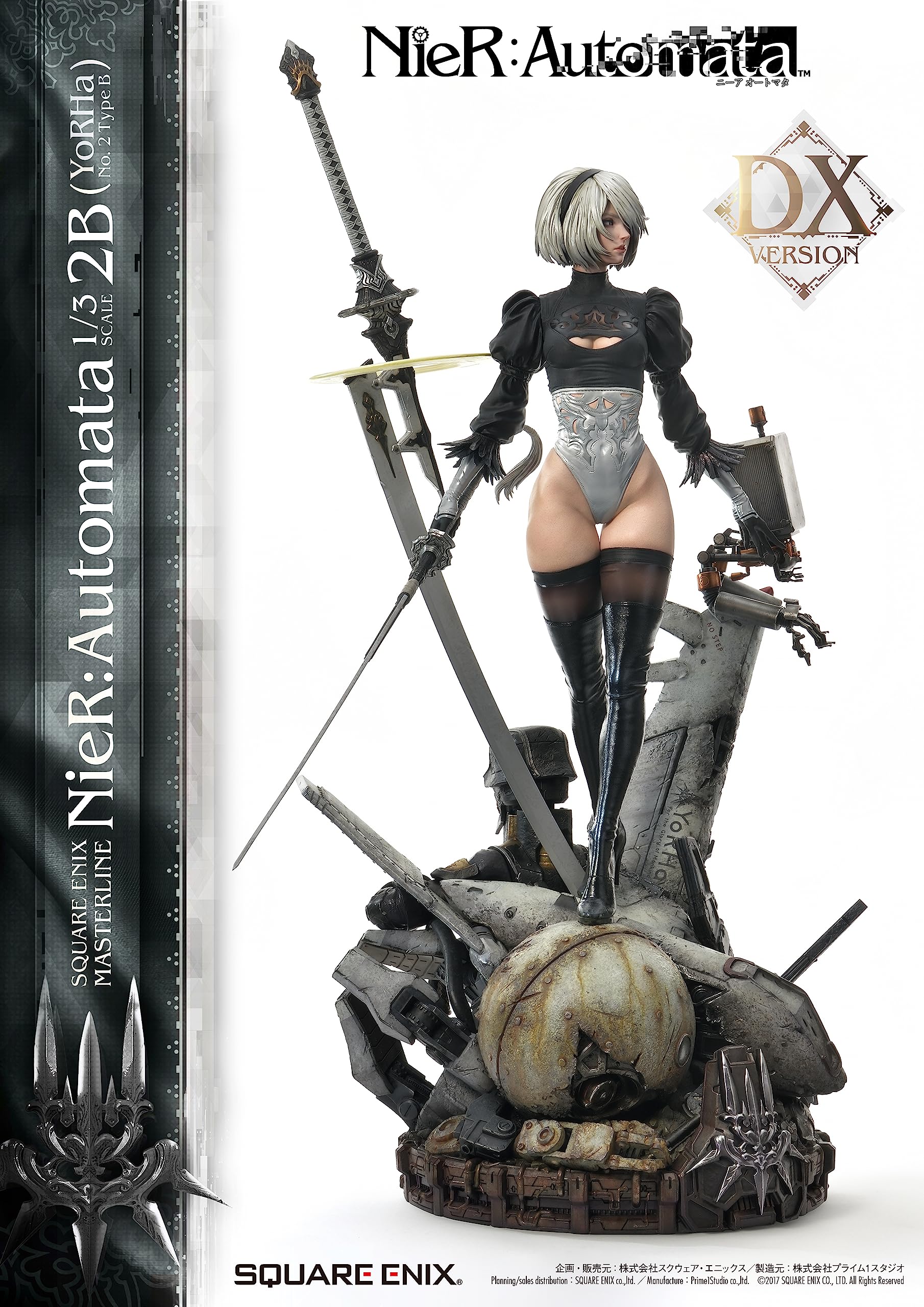 Prime 1 Studio Square Enix Nier Automata Pod 042 Yorha 2B Masterline 1/3 Dx Version- Japan Figure Store - #1 Bring To You The Best Japanese Goods