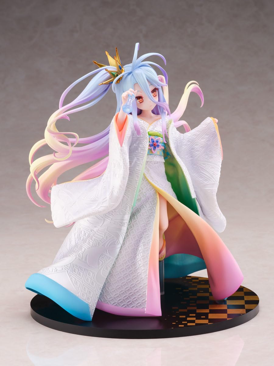 Furyu No Game No Life Shiro F:Nex 1/7 Scale Shiromuku Figure Collectible- Japan Figure Store - #1 Bring To You The Best Japanese Goods
