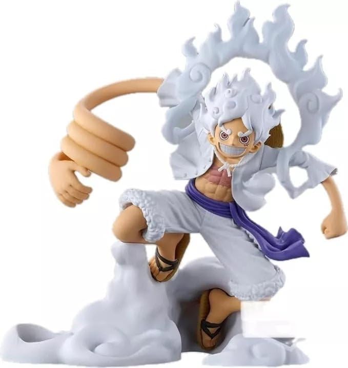 Banpresto One Piece Fig Life Monkey D Luffy Gear 5 Vol 1 Figure 12cm