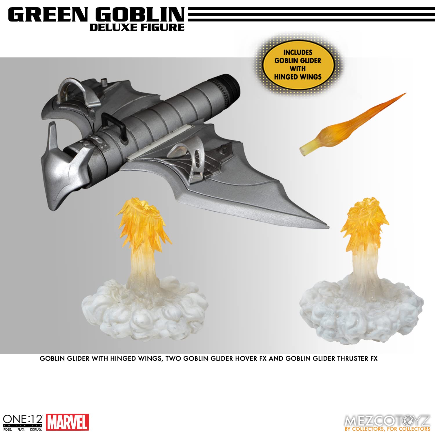 Mezco One:12 Collective Green Goblin 1/12 Action Figure Deluxe Edition- Japan Figure Store - #1 Bring To You The Best Japanese Goods