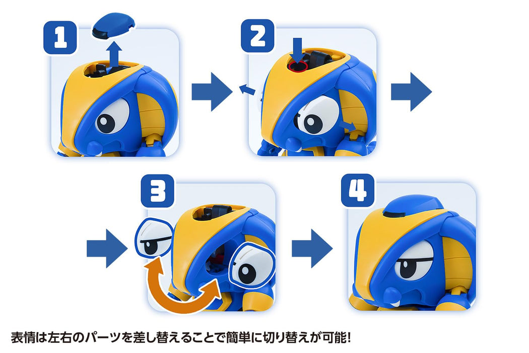 Orange Cat Industry B-Robo Kabutack Cobrander Ganiran Set Model Kit Japan- Japan Figure Store - #1 Bring To You The Best Japanese Goods