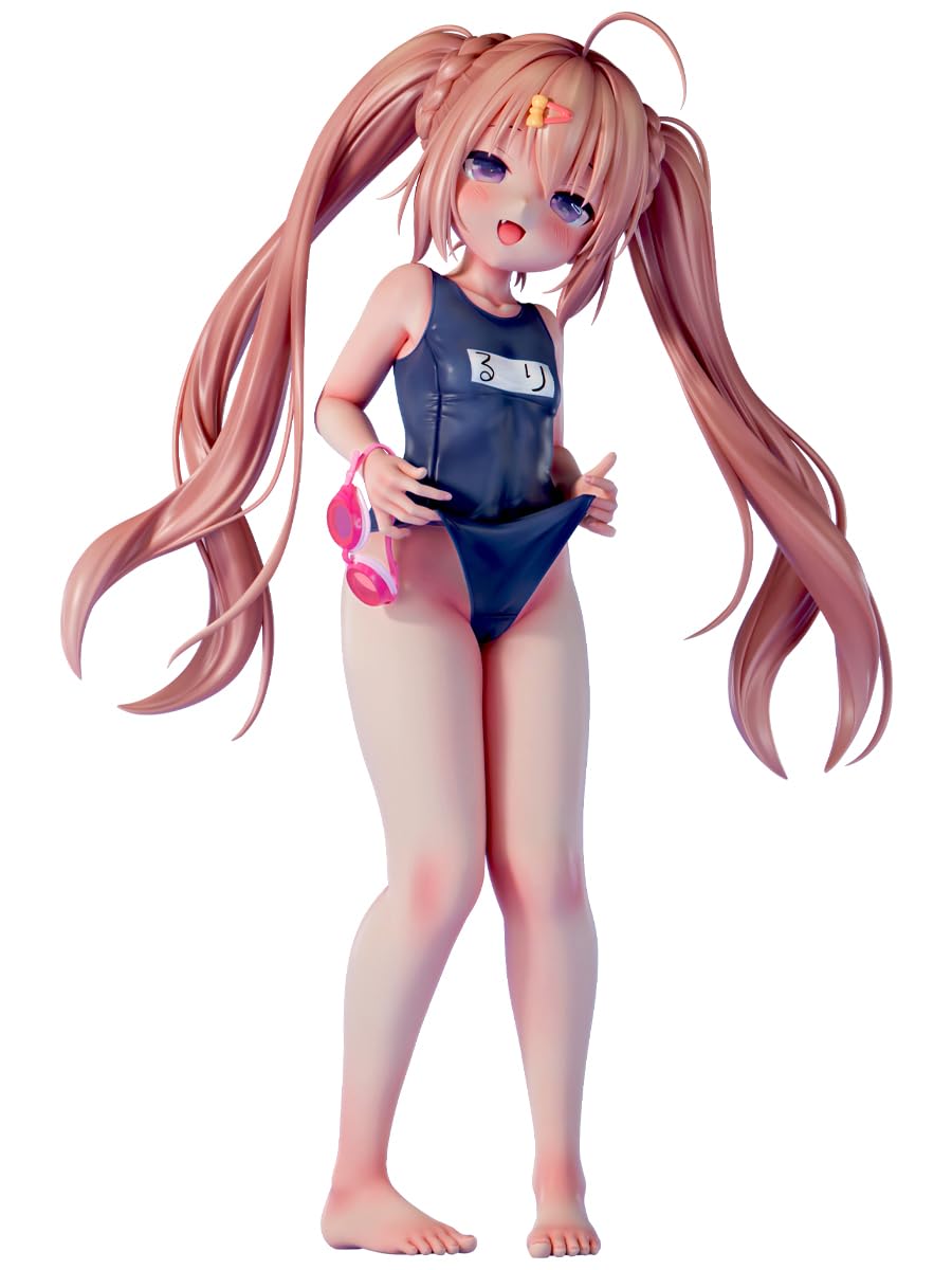 B'Full Original Ruri-Chan 1/5 Scale Figure Sukumizu Kyu Edition- Japan Figure Store - #1 Bring To You The Best Japanese Goods