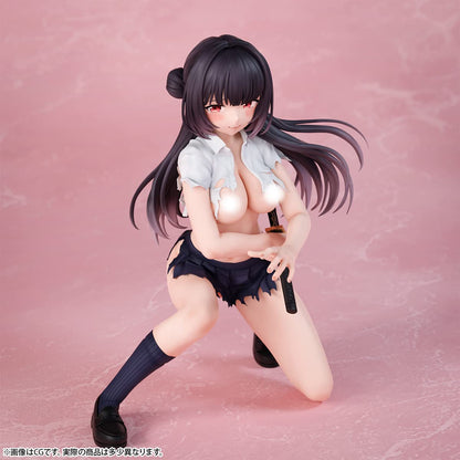 Insight 1/7 Samurai JK Sakura Damaged Version Original Character Figure- Japan Figure Store - #1 Bring To You The Best Japanese Goods