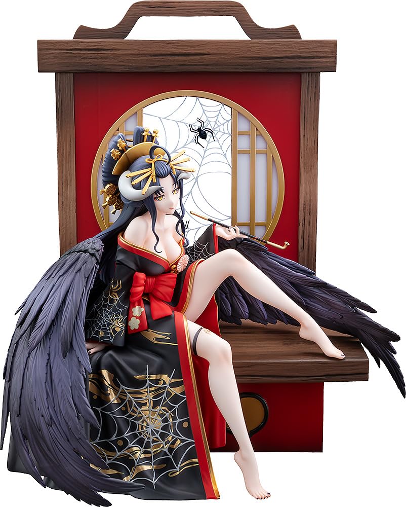 Kadokawa Tops: Overlord Albedo Kdcolle 1/7 Splendid Kimono Ver. Figure- Japan Figure Store - #1 Bring To You The Best Japanese Goods