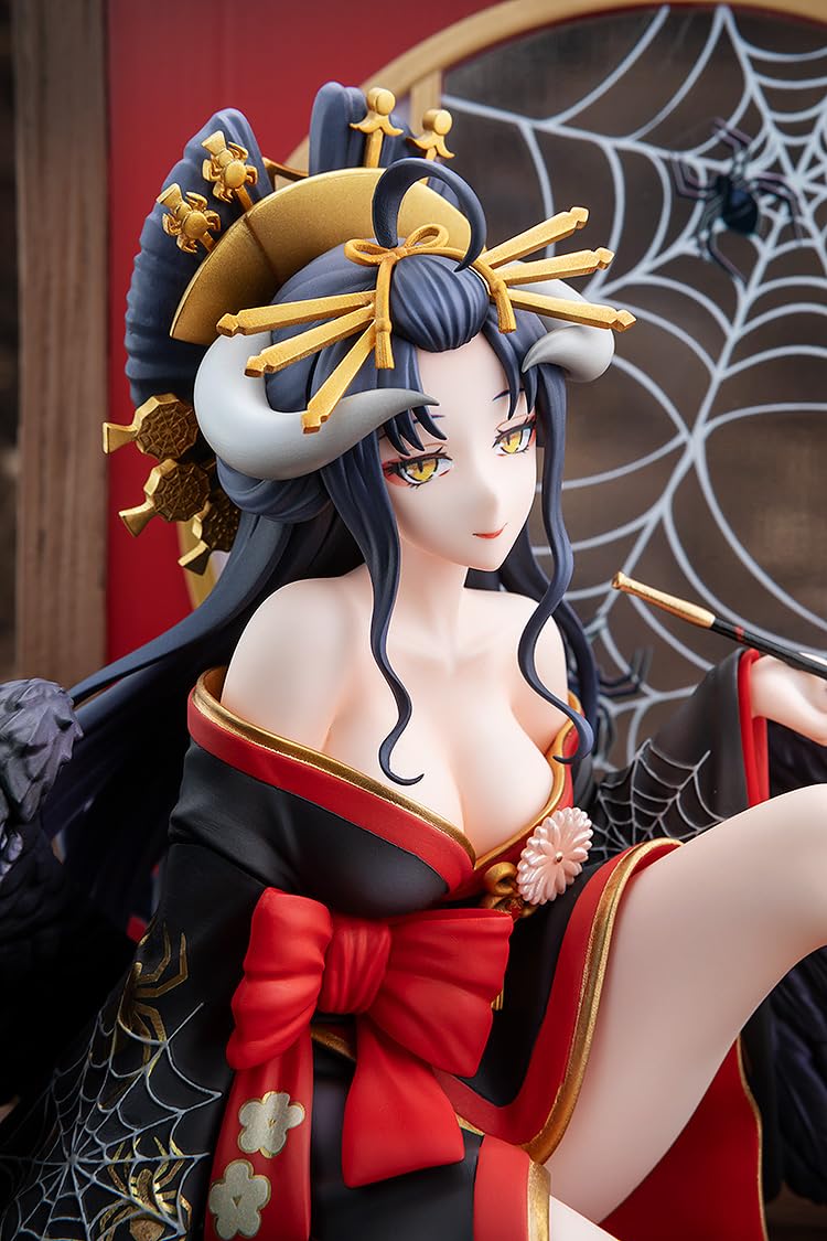 Kadokawa Tops: Overlord Albedo Kdcolle 1/7 Splendid Kimono Ver. Figure- Japan Figure Store - #1 Bring To You The Best Japanese Goods