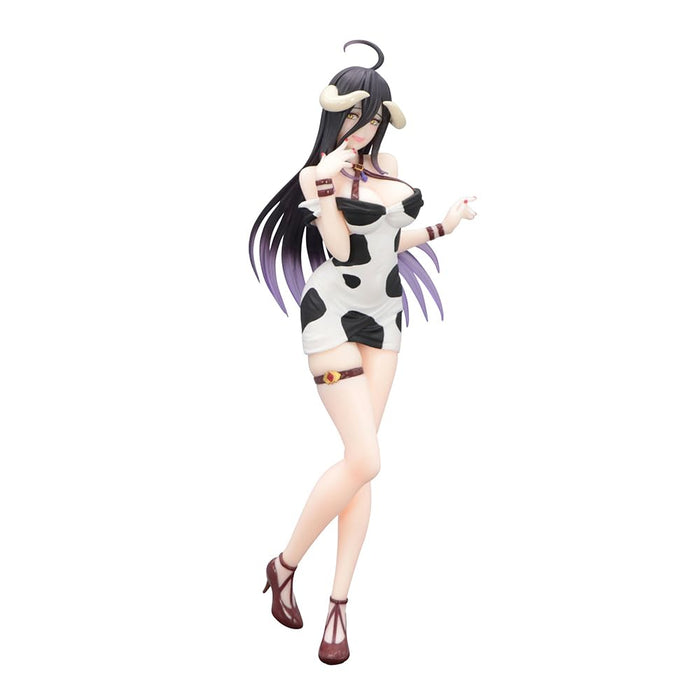 Furyu Overlord Albedo Figure - Mini Dress Cow Print Ver. Collectible Toy