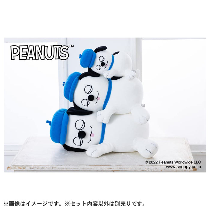 Takaratomy Arts Peanuts Suyasuya Friend Plush Toy 42cm Olaf Width- Japan Figure Store - #1 Bring To You The Best Japanese Goods