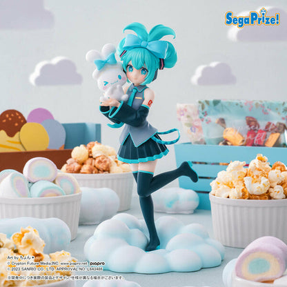 Sega Piapro Characters Hatsune Miku X Cinnamoroll Luminasta Figure- Japan Figure Store - #1 Bring To You The Best Japanese Goods