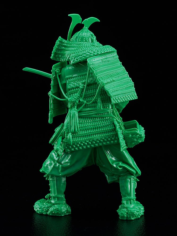 Max Factory Plamax 1/12 Kamakura Period Armored Warrior Green Color Model- Japan Figure Store - #1 Bring To You The Best Japanese Goods
