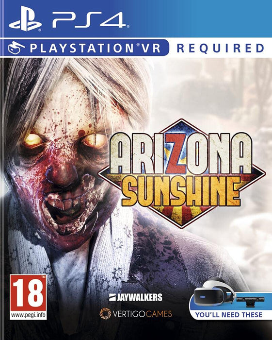 Playstation VR Arizona Sunshine pour PS4 - Une expérience immersive de tir de zombies