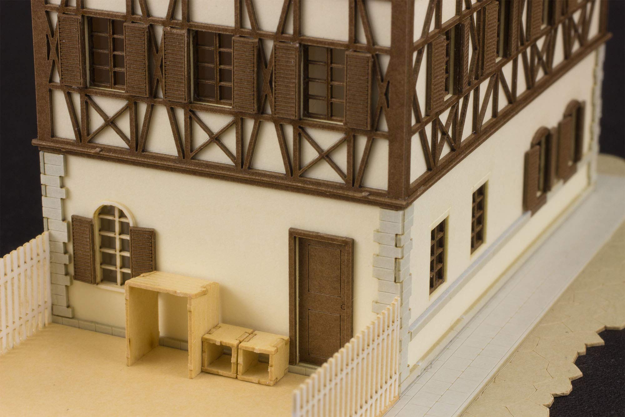 Plum Plumpmoa Anitech 01 Rabbit House 1/150 Scale Paper Craft Resale