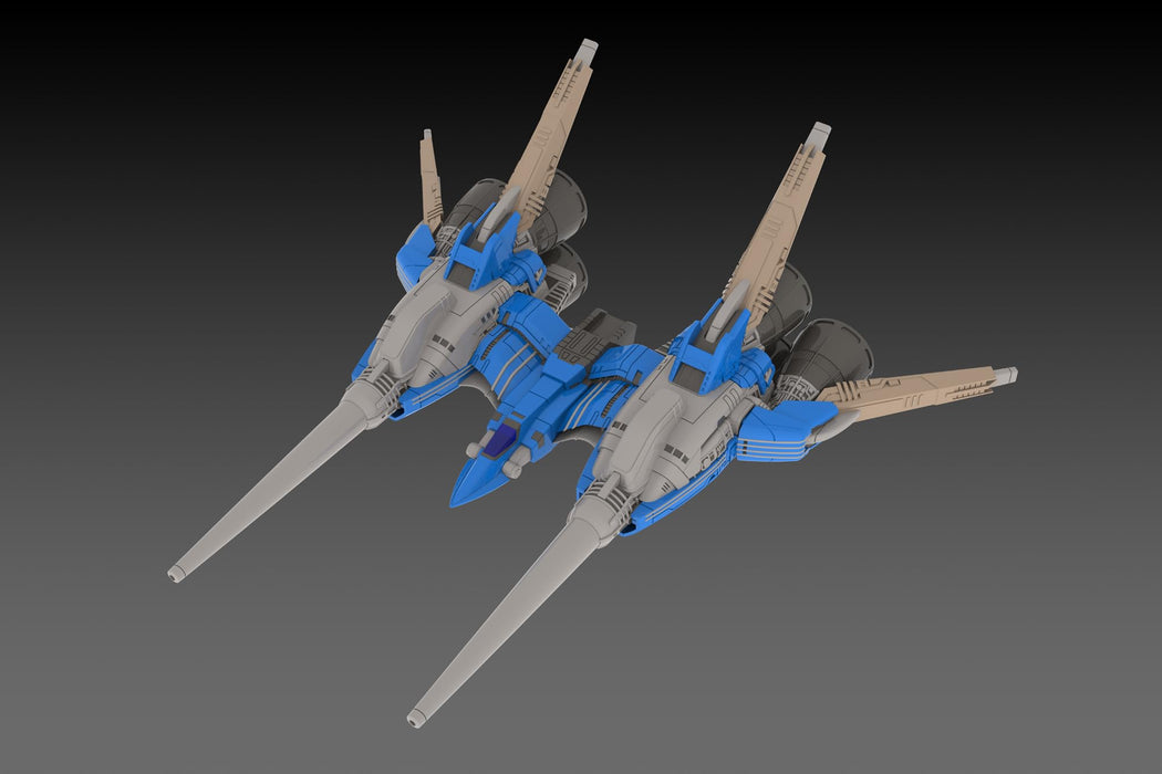 Plum Rayforce RVA-818 X-Lay 2P Modèle plastique pré-coloré à l'échelle 1/144, 144 mm