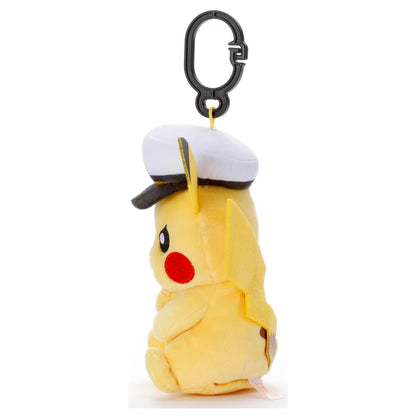 Takaratomy Arts Pokemon Captain Pikachu Sound Plush Toy 15Cm Height