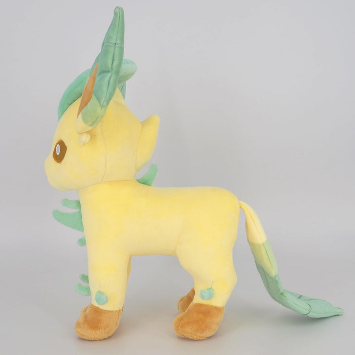 Sanei Boeki Pokemon All Star Collection Leafeon Plush Doll Japan Official- Japan Figure Store - #1 Bring To You The Best Japanese Goods