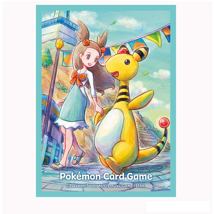 Pokemon Center Original Jasmine Card Sleeves Japan Official - 60 Count- Japan Figure Store - #1 Bring To You The Best Japanese Goods